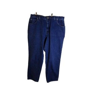 Faded Glory Woman Sz 22 Jeans St Leg Med Wash 100% Cotton Relaxed Fit 40x27.5